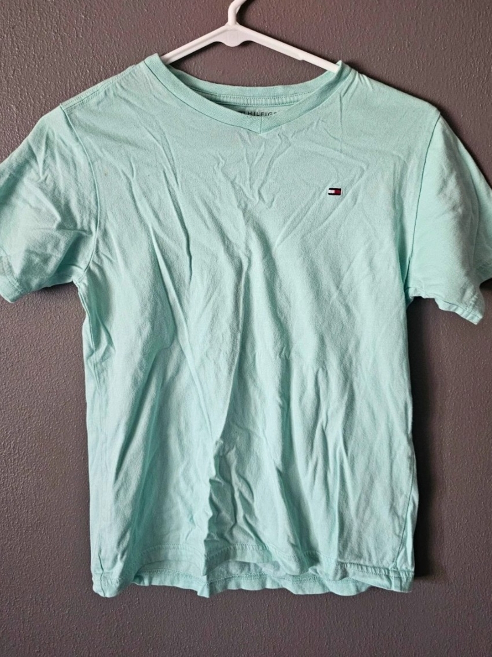 Tommy Hilfiger Light Mint Green Short Sleeve Tee